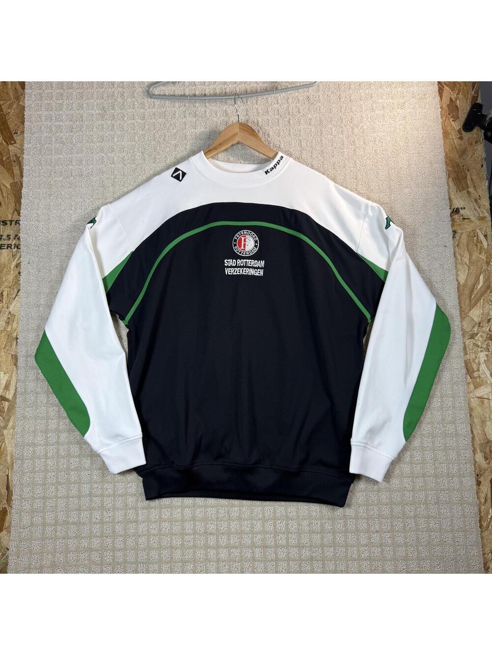 Vintage Kappa Feyenoord Rotterdam Pullover Sweater XXXL